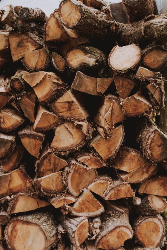 Himalayan vs Virginia vs Atlas Cedarwood Oil: A Buyer's Guide 2 Logs of wood prepared as feedstock before steam distillation into cedarwood oil