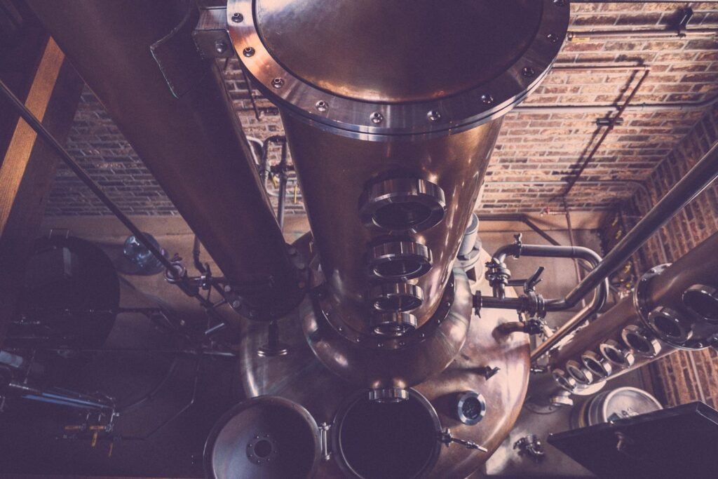 Sourcing Bulk Rose Water and Floral Hydrosols: A Buyer's Guide 2 Copper steam distillation still used to produce essential oils and hydrosols